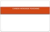 Carbon monoxide and cyanide poisoning