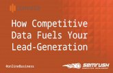 How Competitive Keyword Research Fuels Lead Gen