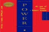 48 Laws of Powers - Presentation by SPMCpk.com
