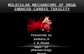 A seminar on Molecular mechanisms of drug induced cardio toxicity