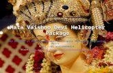 Mata vaishno devi helicopter package