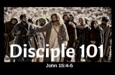 2015-07-12 Disciple 101 by Rev Ian Greig