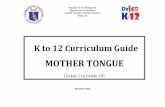 Curriculum Final mother tongue grades 1-10