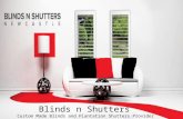 Blinds n Shutters - Custom Made Blinds and Plantation Shutters Provider