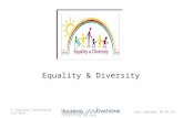 Equality & Diversity Slideshare july 2015