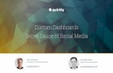 quintly Custom Dashboards - Secret Sauce of Social Media