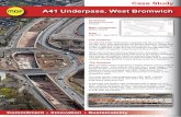Case Study - A4 Underpass, WestBromwich