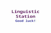 Linguistic station
