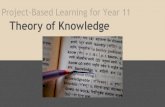 Project-Based Learning for Theory of Knowledge (TOK)