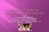 IMPACT_OF_MENTAL_WELLNESS_ON_THE_NATION 12th Jan 2014