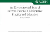 An Evironmental Scan of Interprofessional Collaborative Practice and Education