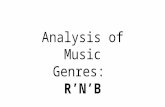 Genre analysis r and b