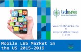 Mobile LBS Market in the US 2015-2019