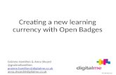 Creating a new learning currency with Open Badges