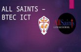 All saints – btec ict