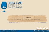 Introduction to Drupal 7 Panels - Drupalcamp Spain 2015