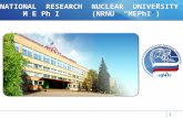 NATIONAL RESEARCH NUCLEAR UNIVERSITY MEPhI