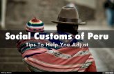 Social Customs of Peru