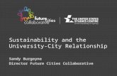 ISCN 2015 Dialogue 1: Universities and Cities in the 21st Century, Sandy Burgoyne