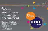 The future of energy procurement - Magnus Walker at PfH Live 2015