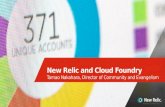 Cloud Foundry Summit 2015 - New Relic & Cloud Foundry (Cloud Foundry on Azure w/ Patrick Chanezon)