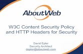 Csp and http headers