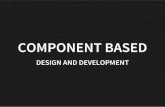 Component based design and development - DrupalCamp Spain 2015