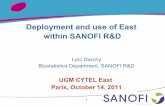 EUGM 2011 | DARCHY | Deployment & use of east within sanofi r & d