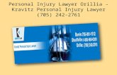 Personal Injury Lawyer Orillia - Kravitz Personal Injury Lawyer (705) 242-2761
