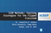 SIOP Methods: Teaching Strategies for the Flipped Classroom