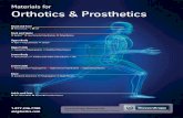 Orthotics and Prosthetics Brochure_2013