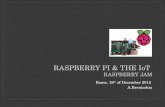 Raspberry Pi & the IoT - Raspberry Jam - 18th of Dec 2012 - Rome