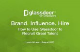 Glassdoor Lunch & Learns: How to Use Glassdoor to Recruit Great Talent