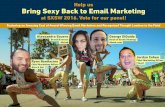 Bring sexy back to email at sxsw 2016