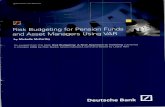 Risk Budgeting for Pension Funds and Asset Managers using VAR - McCarthy - Excerpt Risk Budgeting    2000