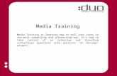 Media Training 2013