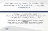 The Art and Science of Assisting Researchers with NIH Public Access Compliance
