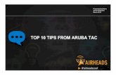 2012 ah apj   top 10 tips from aruba tac