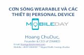 Game Mobile Cơn sóng wearables và các thiết bị personal device - Chu Duc Hoang