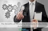The Benefits of Measuring Employee Productivity Automatically
