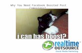 Why You Need Facebook Boosted Post Campaigns