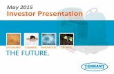 Current Investor Presentation – May 2015