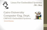 Embedded Systems: Lecture 6: Linux & GNU