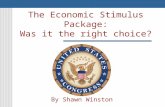 The Economic Stimulus Package
