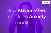 How Ativan offer fast relief from Anxiety