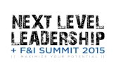 Next Level Leadership 2015