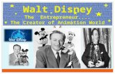 Walt Disney, An Entrepreneur