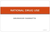 Rational drug use