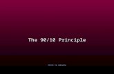 90 10 principle