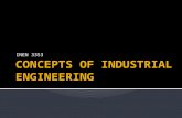 Industrial Engineering Concepts